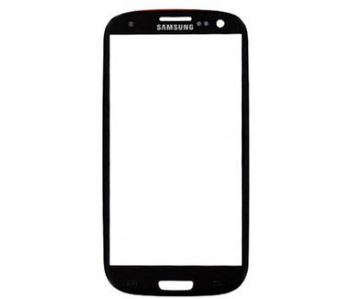 Galaxy S3 Front Screen Glass (Black)